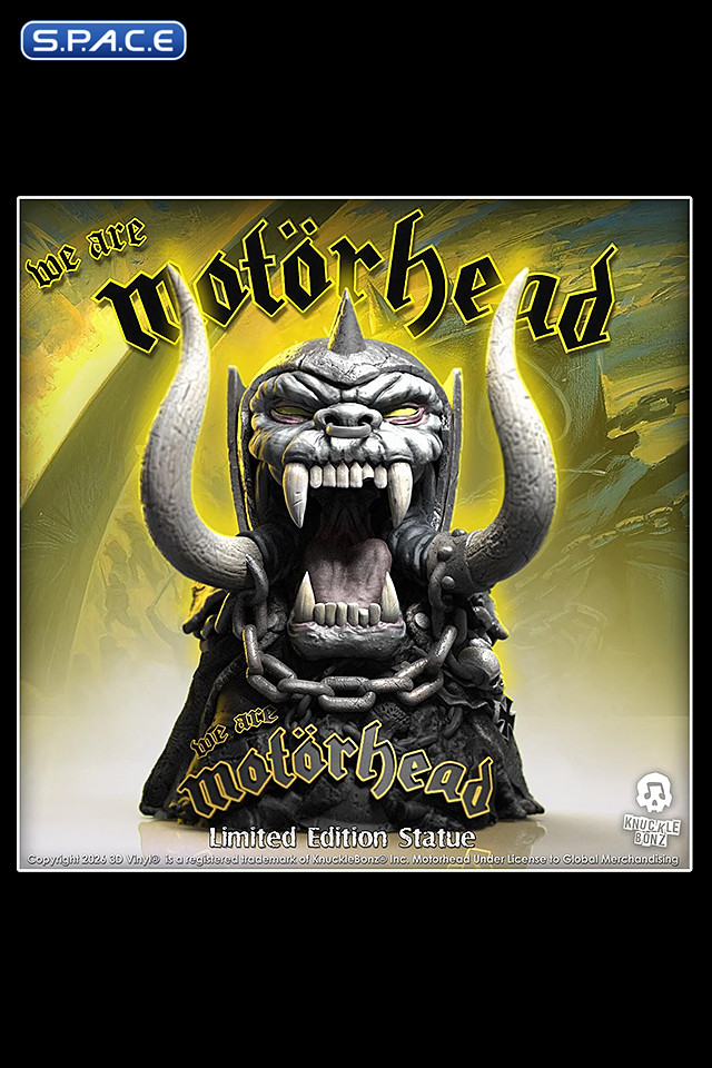 We Are Mot�rhead Warpig 3D Vinyl Cover Statue (Mot�rhead)