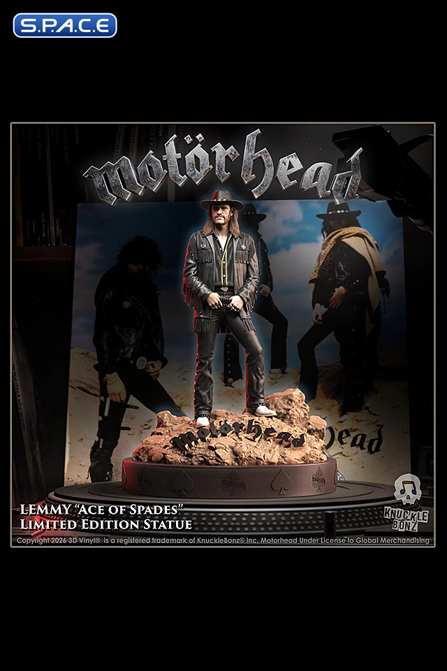 Lemmy Rock Iconz Statue - Version 4 (Mot�rhead)