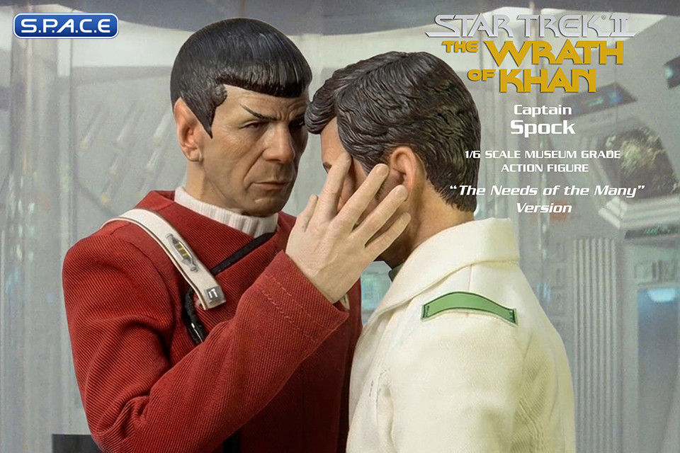 1/6 Scale Captain Spock - Needs of The Many Version (Star Trek II: The Wrath of Khan)