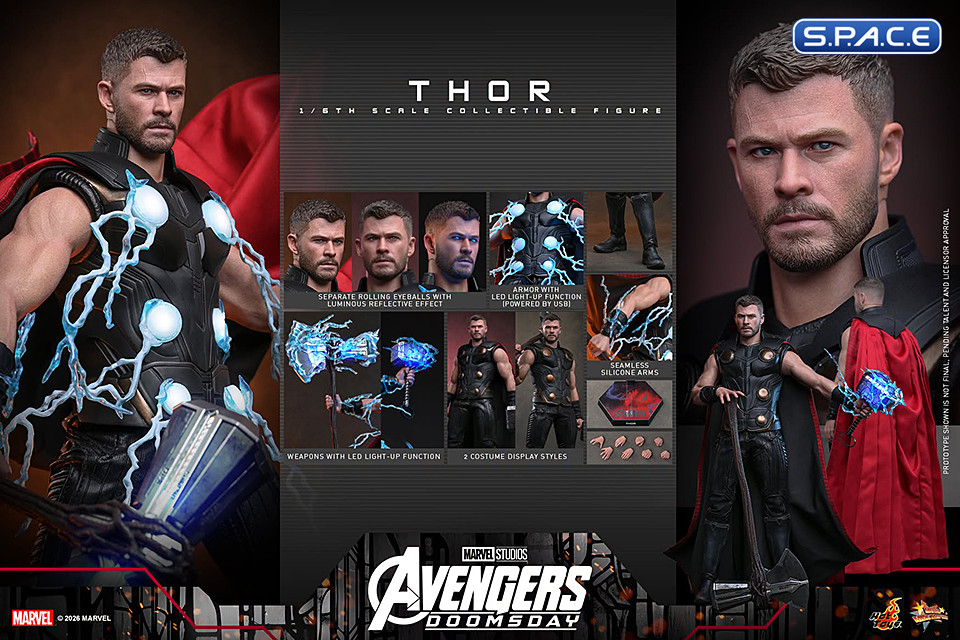 1/6 Scale Thor Movie Masterpiece MMS918 (Avengers: Doomsday)