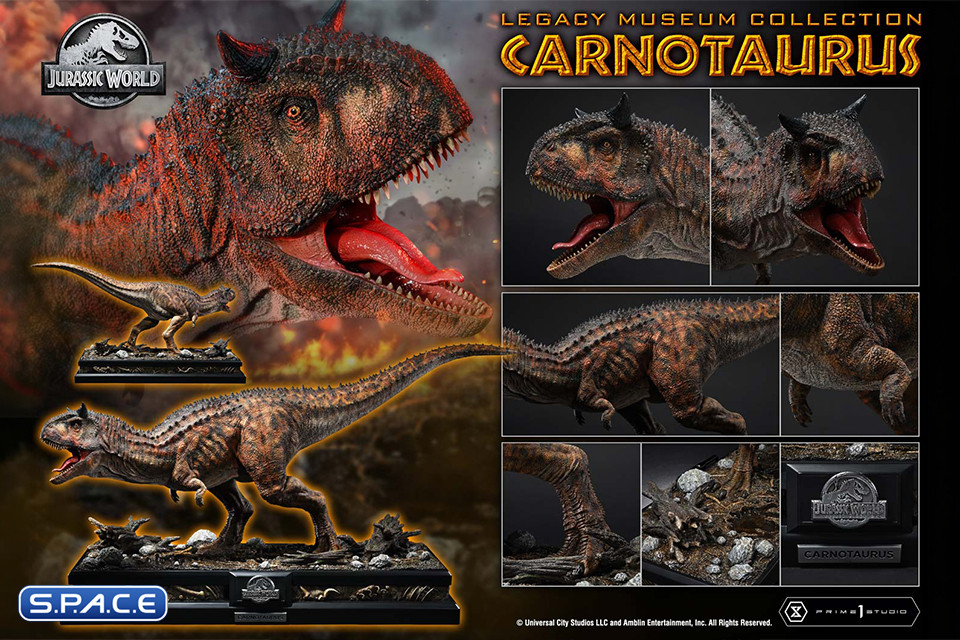 1/15 Scale Carnotaurus Legacy Museum Collection Statue (Jurassic World: Fallen Kingdom)