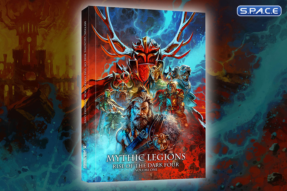 Rise of the Dark Four - Volume 1 Hardcover Book (Mythic Legions)