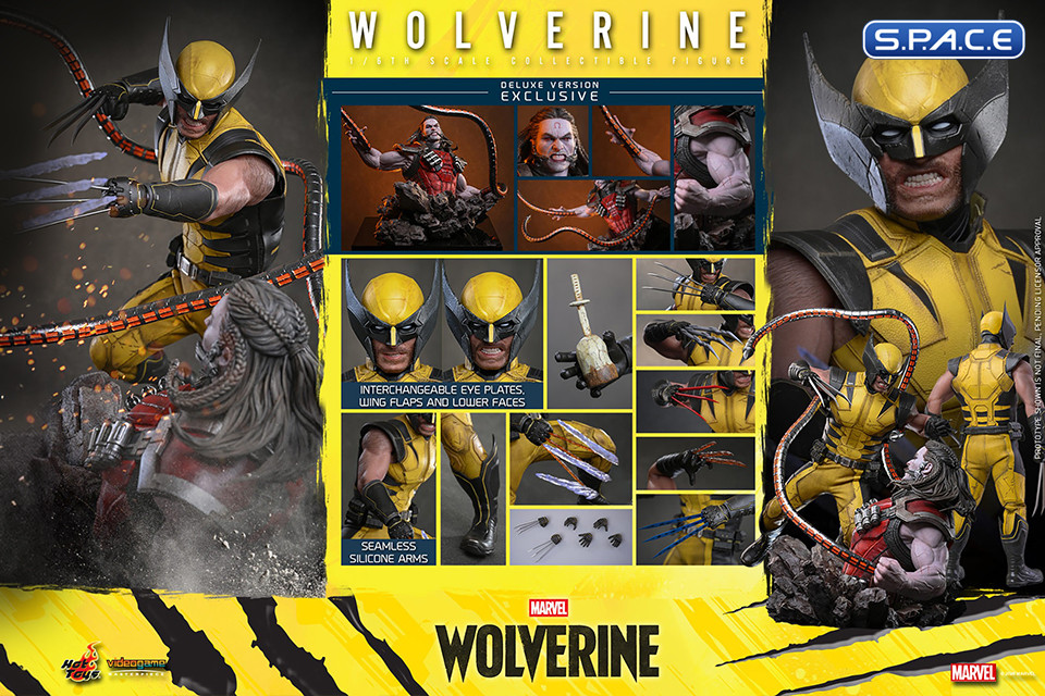 1/6 Scale Wolverine Deluxe Version Videogame Masterpiece VGM92 (Marvels Wolverine)