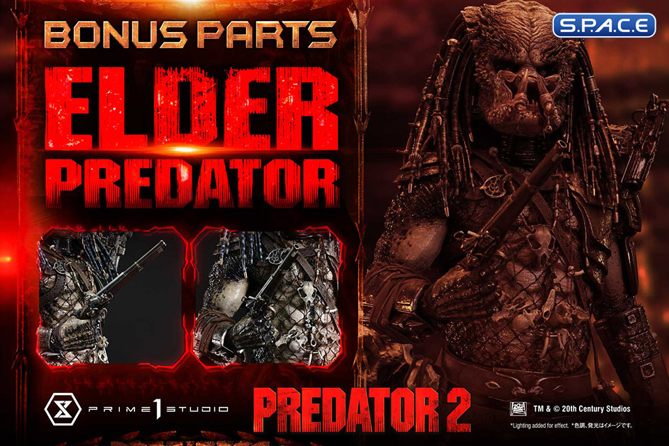 1/3 Scale Elder Predator Deluxe Museum Masterline Statue - Bonus Version (Predator 2)