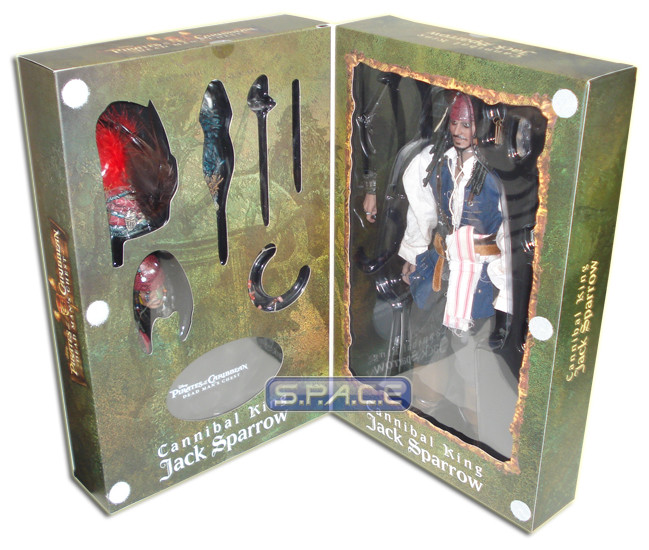 1/6 Scale Cannibal King Jack Sparrow (Dead Man´s Chest)