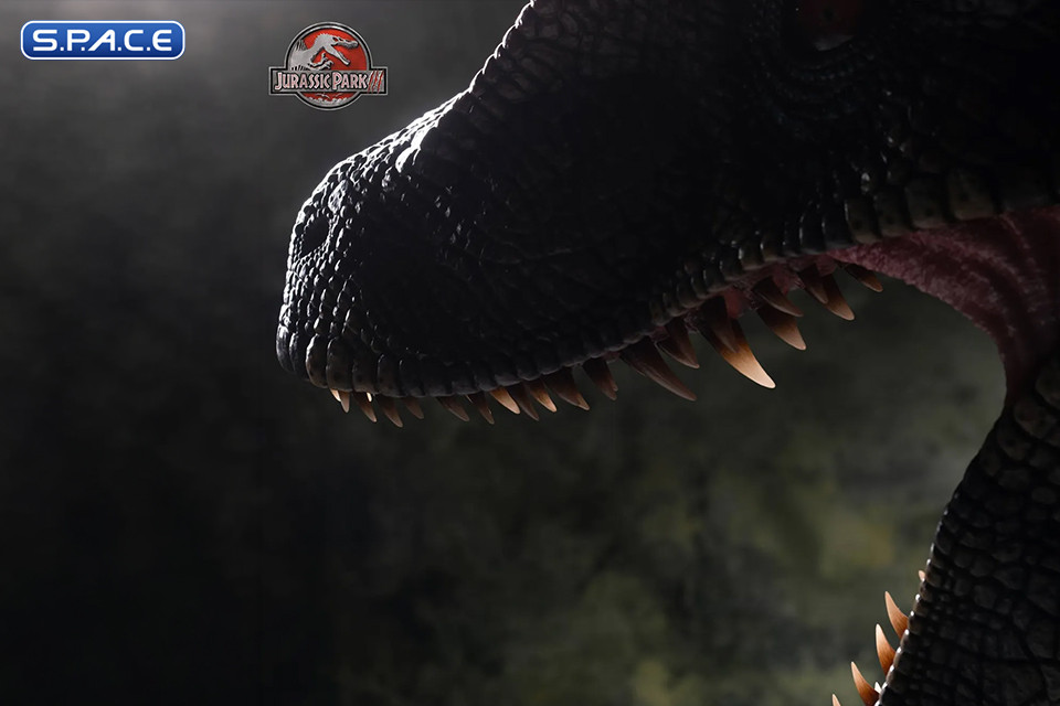 1:1 Male Alpha Velociraptor Blood Knight Life-Size Bust (Jurassic Park III)