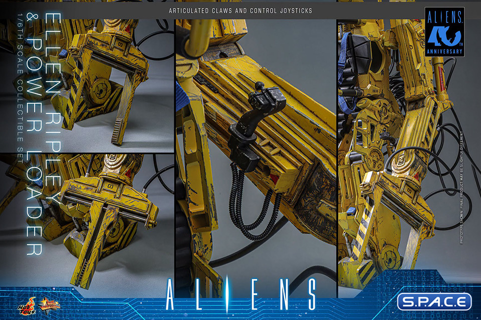 1/6 Scale Ellen Ripley & Power Loader Movie Masterpiece Set MMS923 (Aliens)