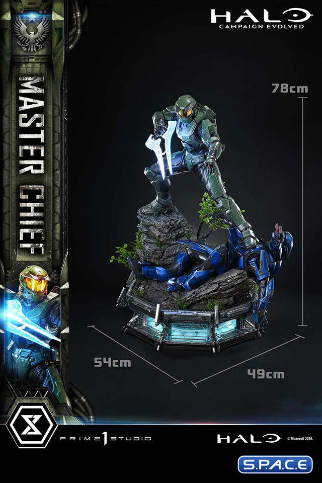 1/4 Scale Master Chief Ultimate Premium Masterline Statue - Bonus Version (Halo: Campaign Evolved)