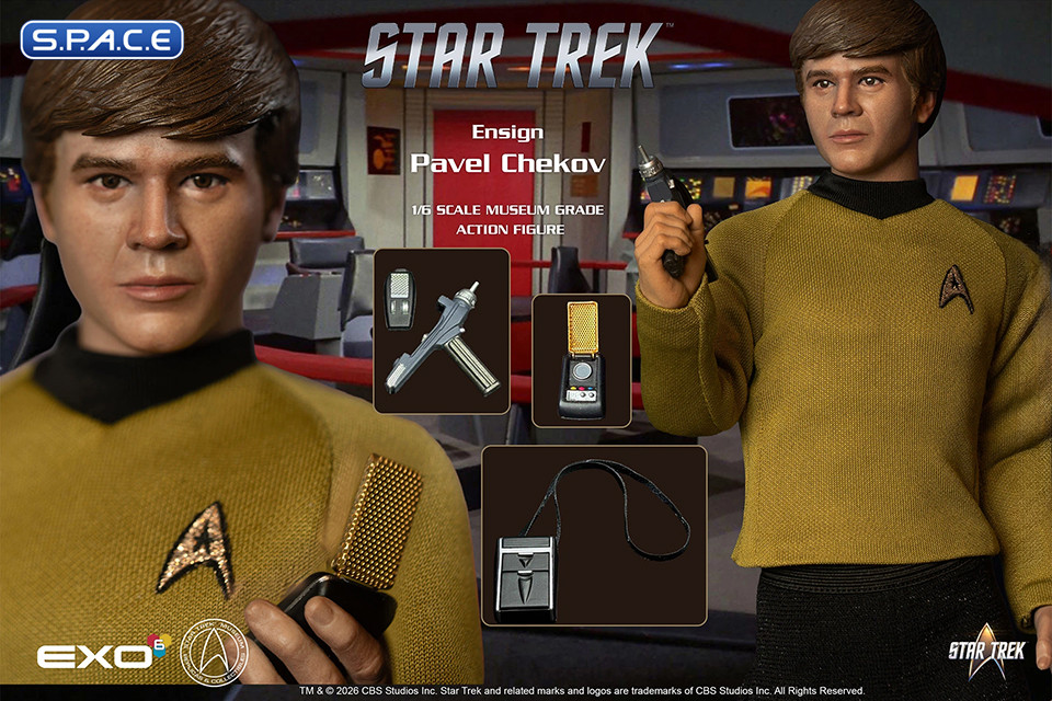 1/6 Scale Ensign Pavel Chekov (Star Trek)