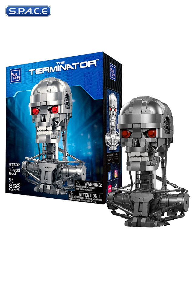 T-800 Bust Bricks Set 87502 (The Terminator)