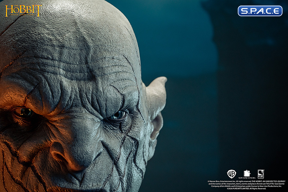 1:1 Azog Art Mask Life-Size Replica (The Hobbit)