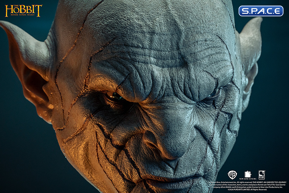 1:1 Azog Art Mask Life-Size Replica (The Hobbit)