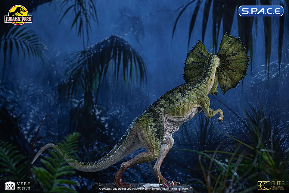 1/3 Scale Dilophosaurus Maquette (Jurassic Park)
