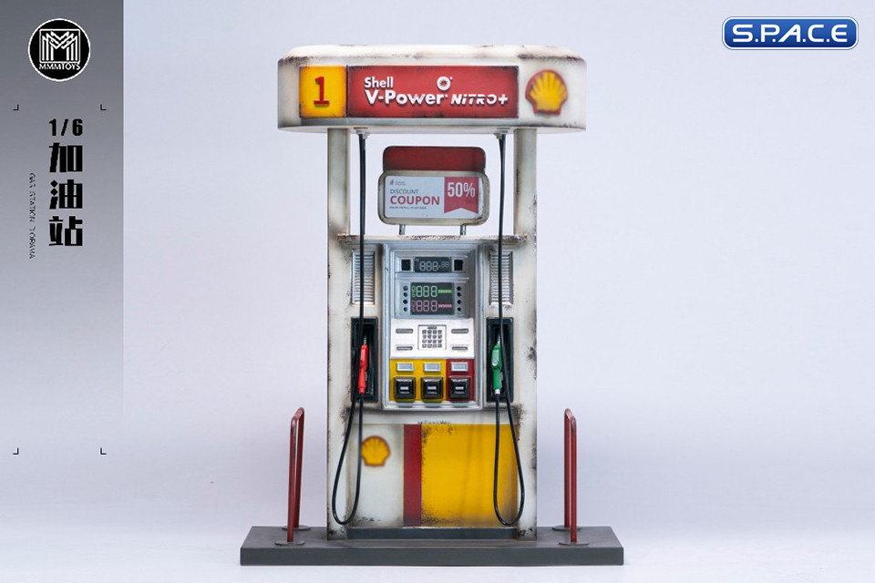 1/6 Scale Gas Station