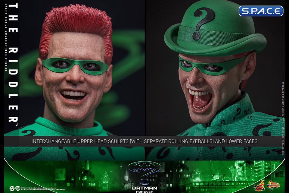1/6 Scale The Riddler Movie Masterpiece MMS926 (Batman Forever)