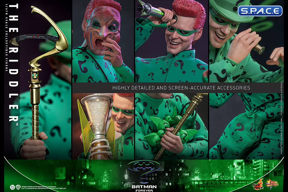 1/6 Scale The Riddler Movie Masterpiece MMS926 (Batman Forever)