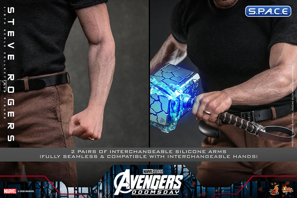 1/6 Scale Steve Rogers Movie Masterpiece MMS928 (Avengers: Doomsday)