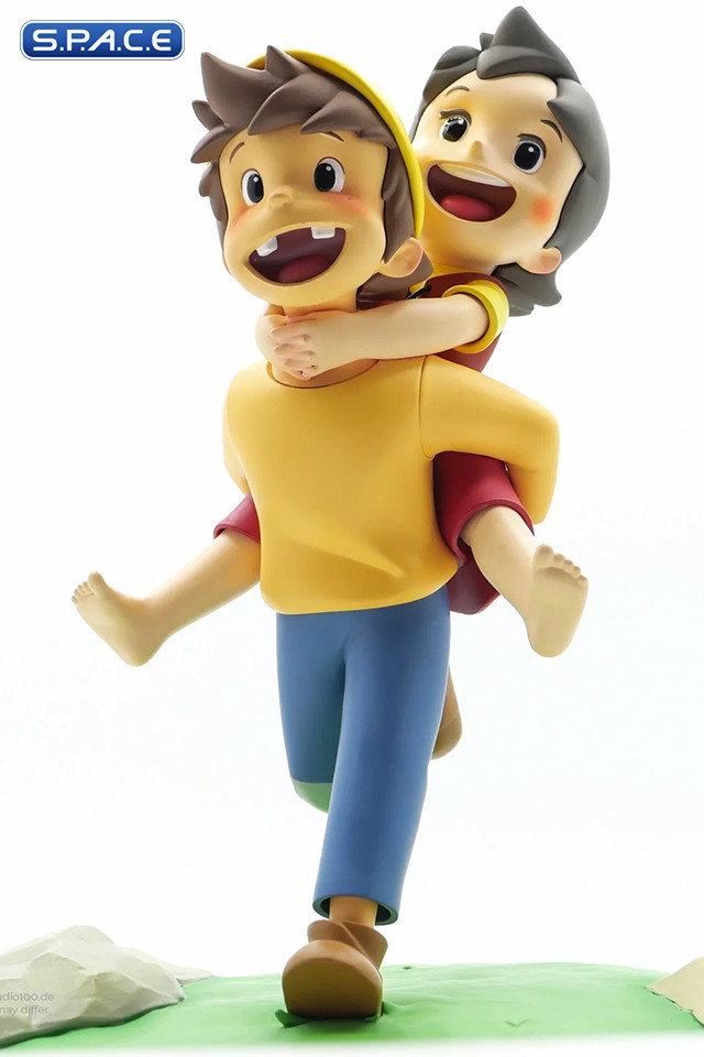 Heidi & Peter Statue (Heidi)