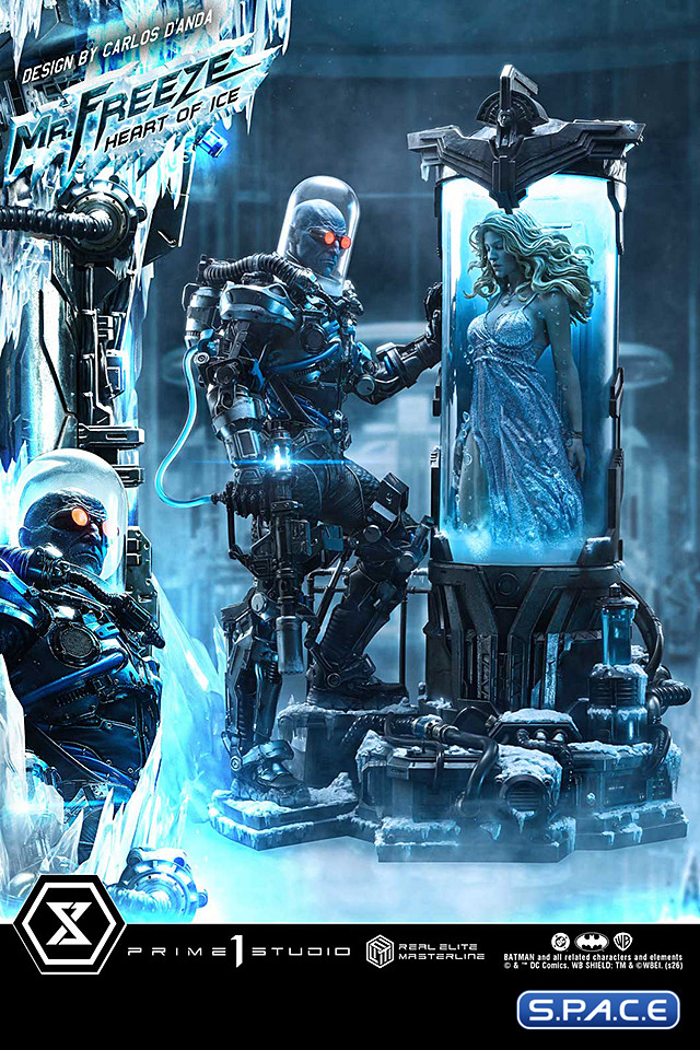 1/3 Scale Mr. Freeze �Heart of Ice� Real Elite Masterline Statue (DC Comics)
