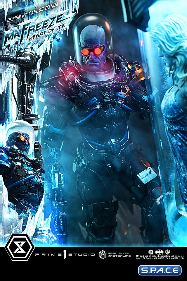 1/3 Scale Mr. Freeze �Heart of Ice� Real Elite Masterline Statue (DC Comics)