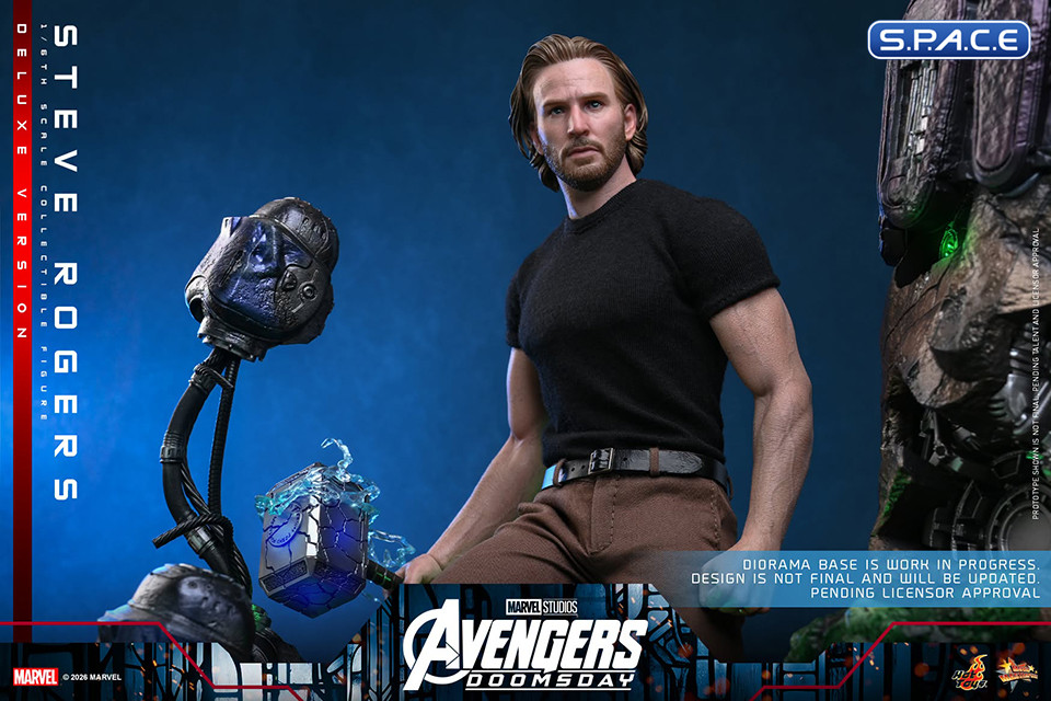 1/6 Scale Steve Rogers Deluxe Version Movie Masterpiece MMS929 (Avengers: Doomsday)