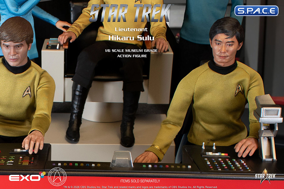 1/6 Scale Lieutenant Hikaru Sulu (Star Trek)