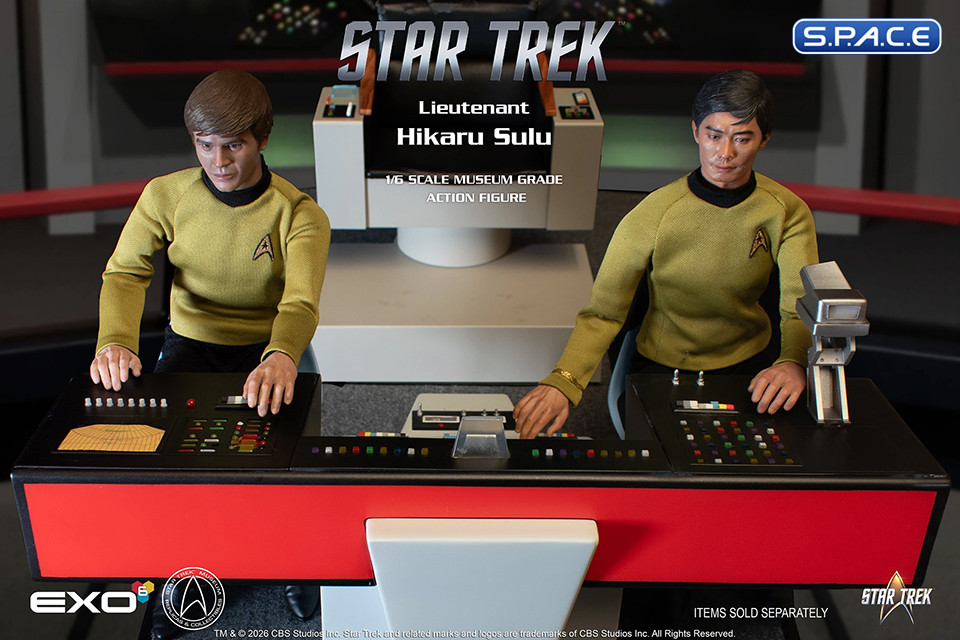 1/6 Scale Lieutenant Hikaru Sulu (Star Trek)