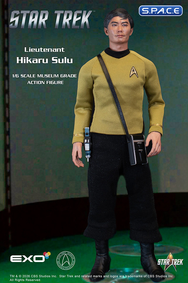 1/6 Scale Lieutenant Hikaru Sulu (Star Trek)