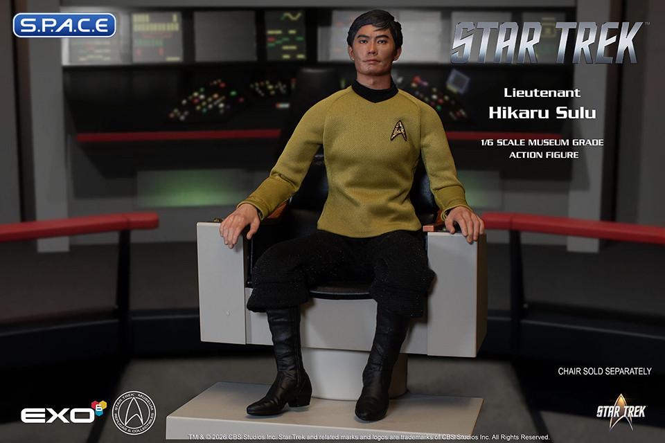 1/6 Scale Lieutenant Hikaru Sulu (Star Trek)
