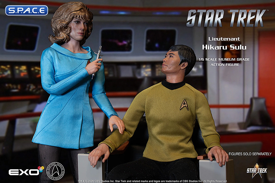 1/6 Scale Lieutenant Hikaru Sulu (Star Trek)