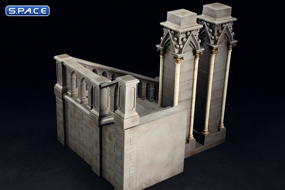 1/12 Gothic Cathedral Staircase Diorama