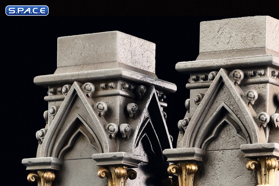 1/12 Gothic Cathedral Staircase Diorama