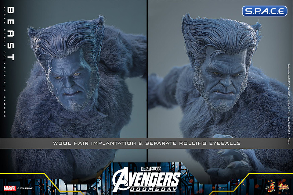 1/6 Scale Beast Movie Masterpiece MMS920 (Avengers: Doomsday)