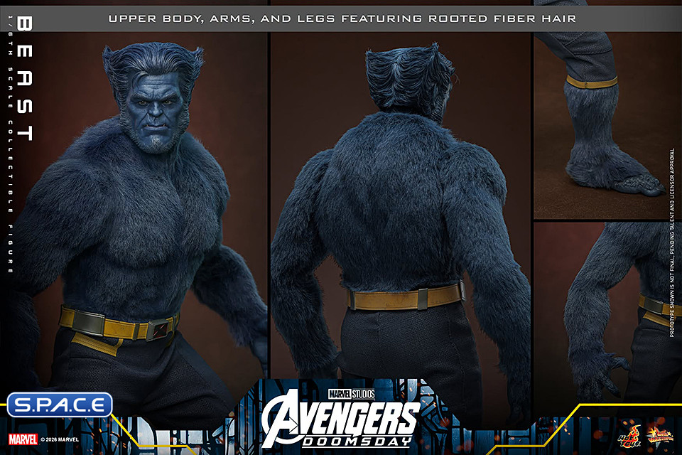 1/6 Scale Beast Movie Masterpiece MMS920 (Avengers: Doomsday)