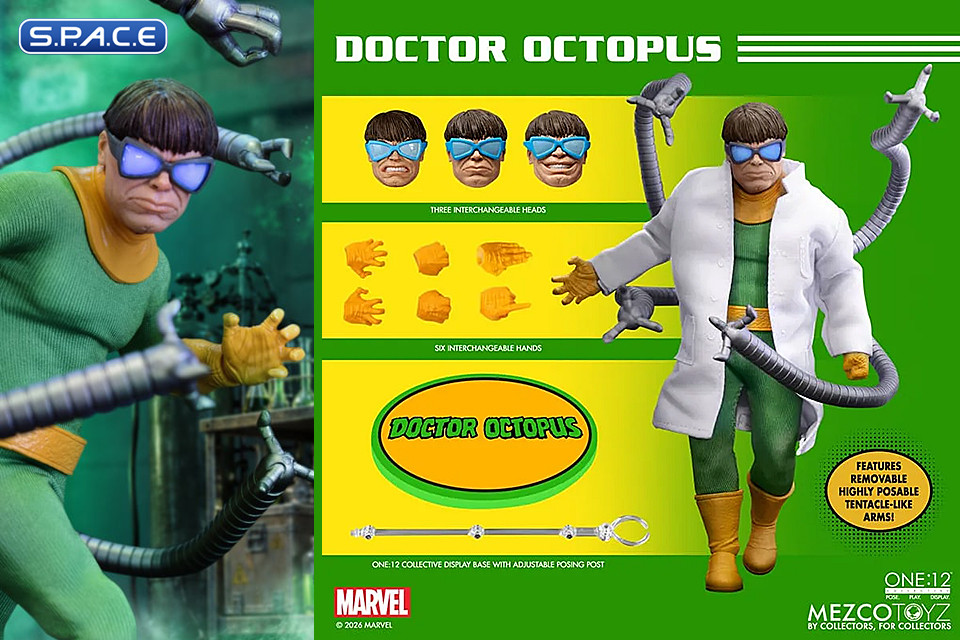 1/12 Scale Doctor Octopus One:12 Collective (Marvel)