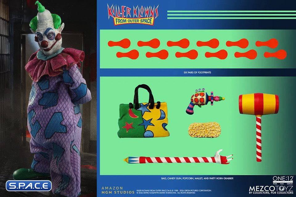 1/12 Scale Jumbo One:12 Collective (Killer Klowns From Outer Space)