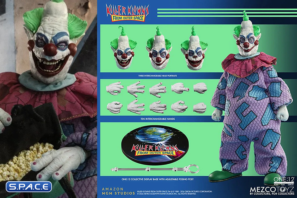 1/12 Scale Jumbo One:12 Collective (Killer Klowns From Outer Space)