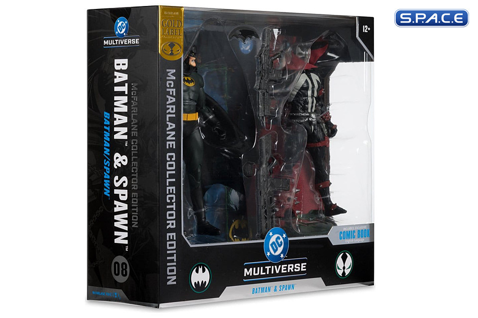 Batman & Spawn 2-Pack Gold Label Collection (DC Multiverse)