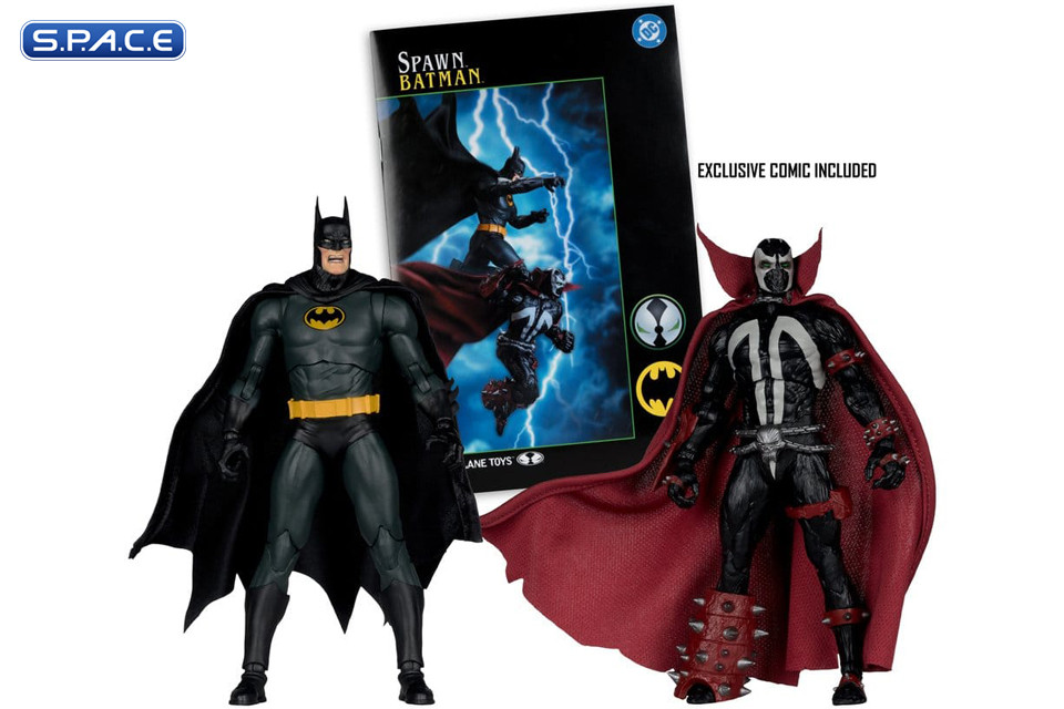 Batman & Spawn 2-Pack Gold Label Collection (DC Multiverse)
