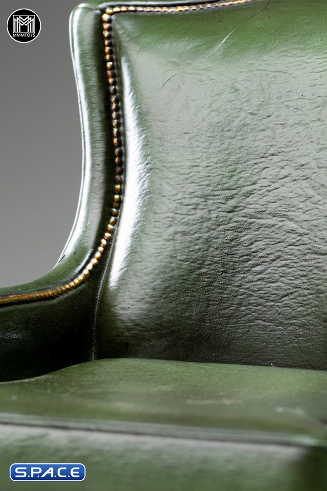 1/12 Scale Dark Green Club Armchair