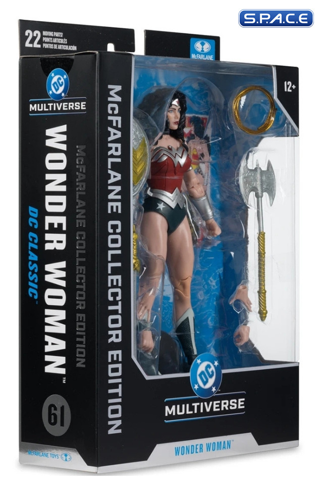 Wonder Woman McFarlane Collector Edition - Platinum Edition (DC Multiverse)
