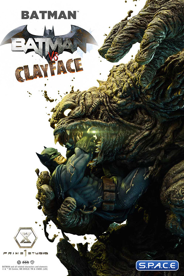 1/4 Scale Batman vs. Clayface Ultimate Premium Masterline Statue (DC Comics)