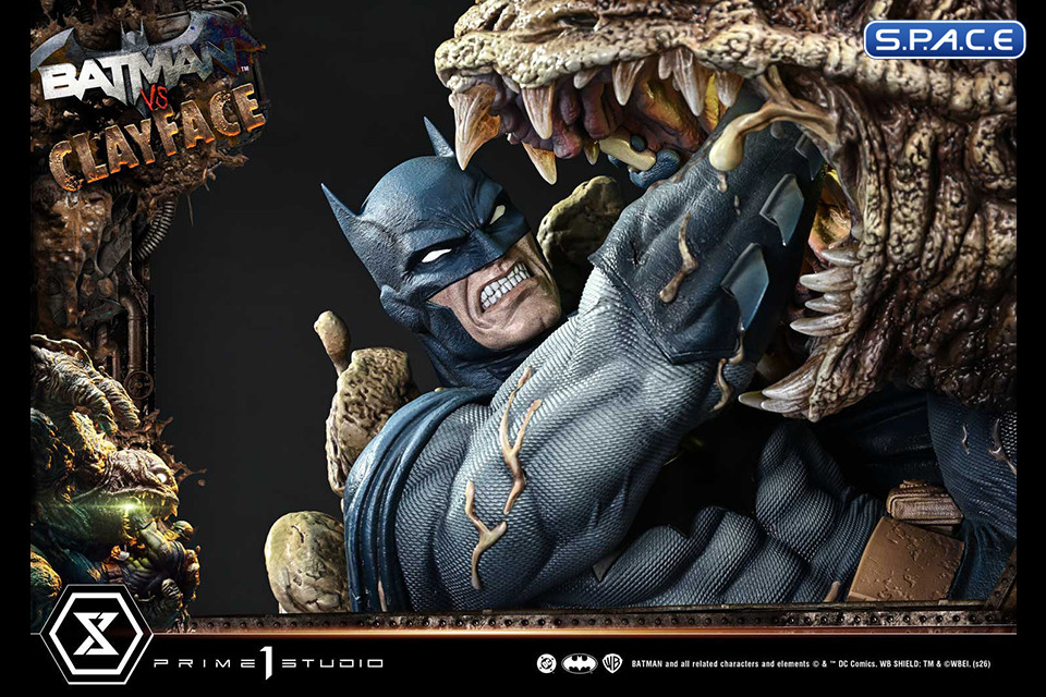 1/4 Scale Batman vs. Clayface Ultimate Premium Masterline Statue (DC Comics)