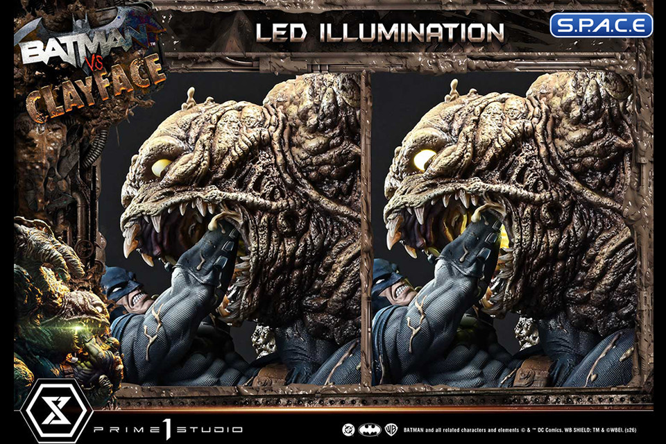 1/4 Scale Batman vs. Clayface Ultimate Premium Masterline Statue (DC Comics)