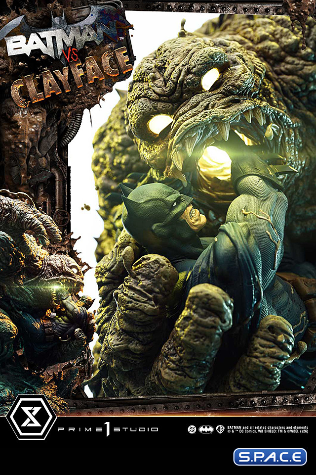 1/4 Scale Batman vs. Clayface Ultimate Premium Masterline Statue (DC Comics)