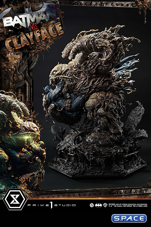 1/4 Scale Batman vs. Clayface Ultimate Premium Masterline Statue (DC Comics)