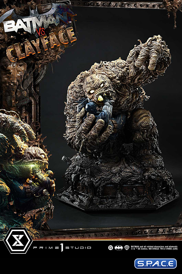 1/4 Scale Batman vs. Clayface Ultimate Premium Masterline Statue (DC Comics)