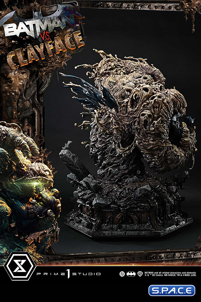 1/4 Scale Batman vs. Clayface Ultimate Premium Masterline Statue (DC Comics)