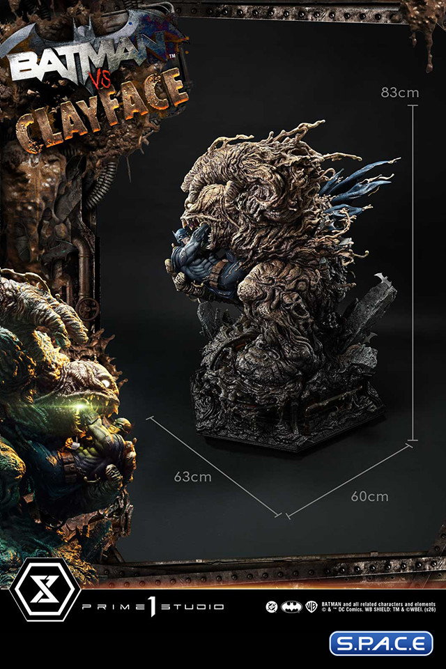 1/4 Scale Batman vs. Clayface Ultimate Premium Masterline Statue (DC Comics)