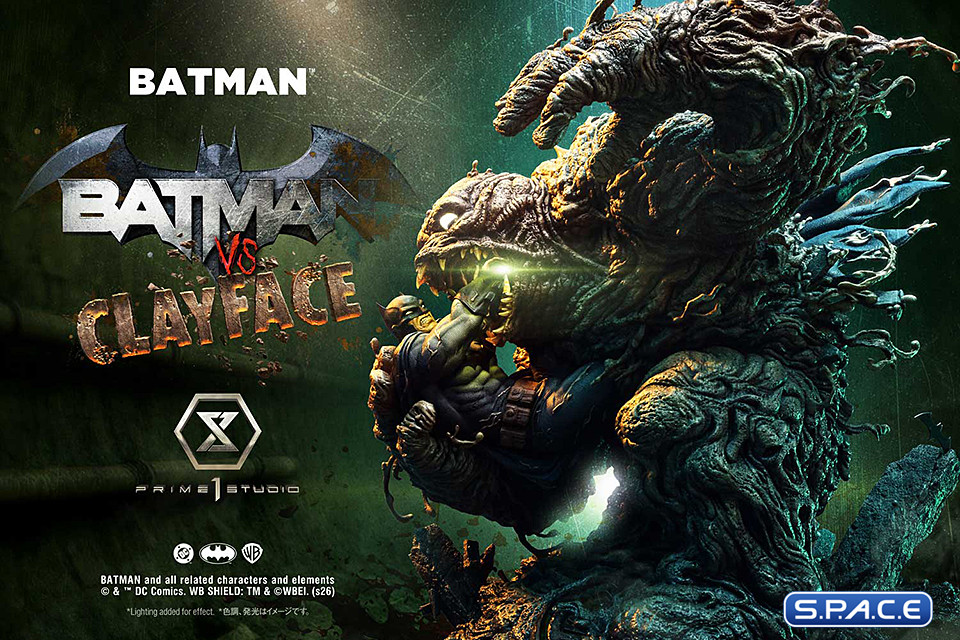 1/4 Scale Batman vs. Clayface Ultimate Premium Masterline Statue (DC Comics)